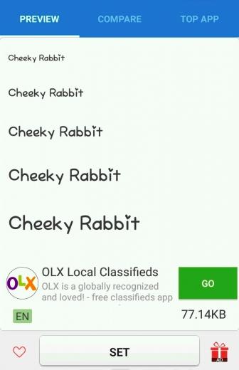 edit font Sharp Aquos Zeta SH-01H