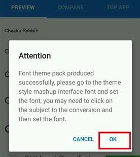 Sharp Aquos Zeta SH-01H font custom