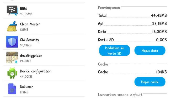 hasil Sharp Aquos Zeta SH-01H setelah ganti font