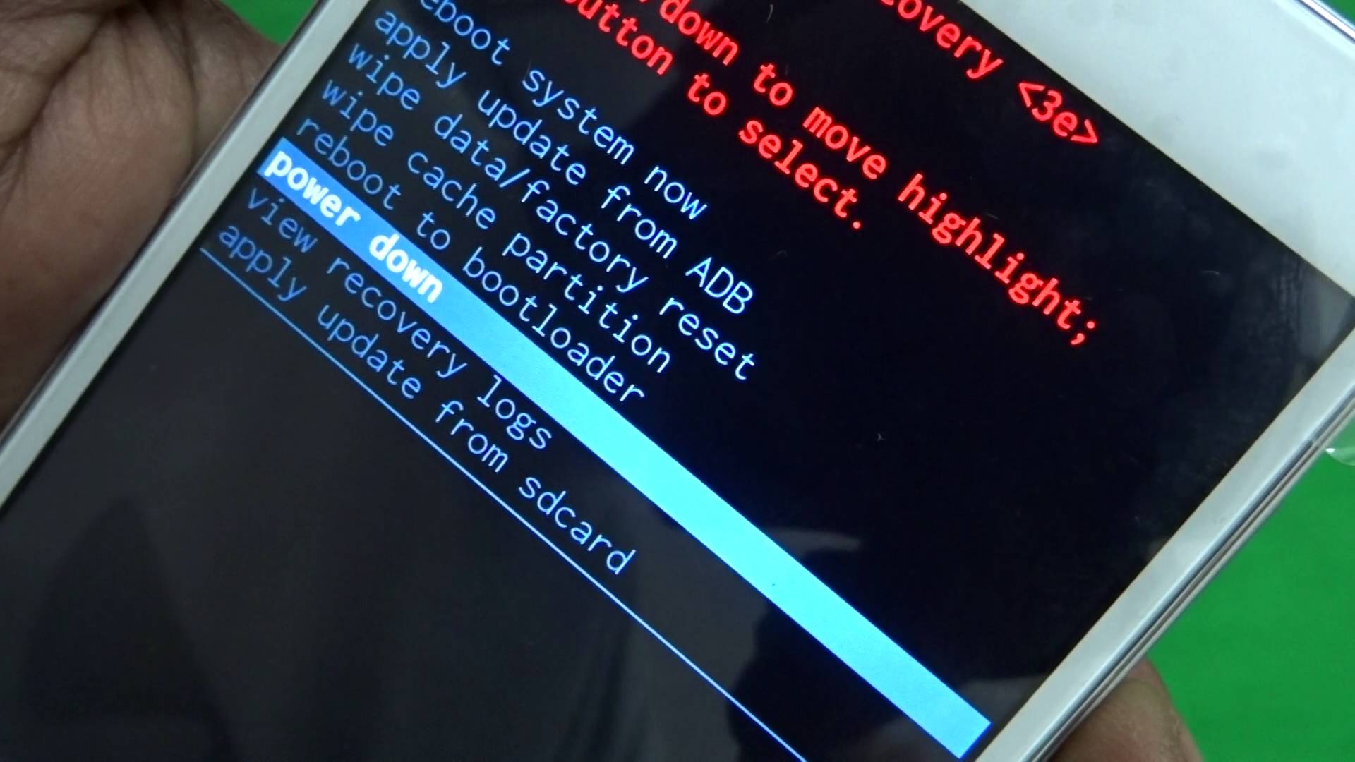 Trik Hard reset Sharp A Click tanpa PC