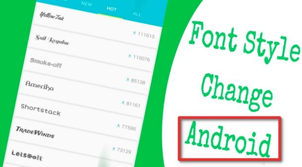 Ganti Font Sharp AQUOS K SHF31 Tanpa PC