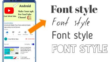 Merubah Font Sharp A2 Lite Tanpa PC