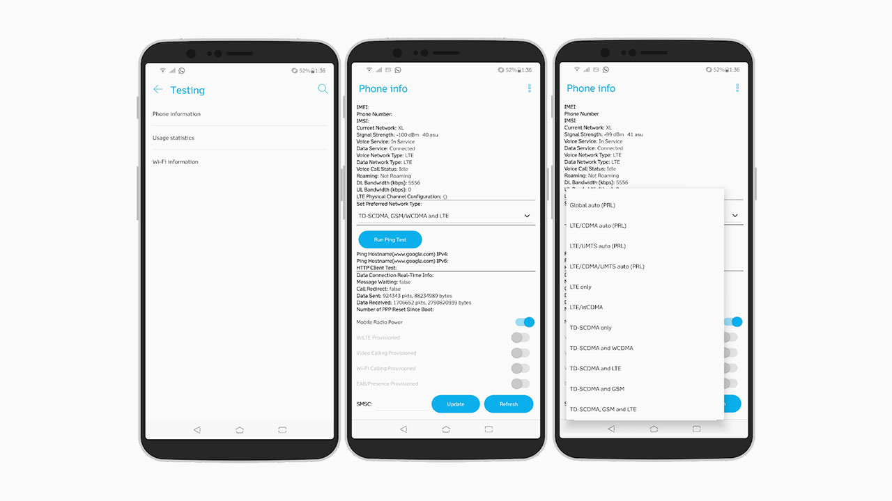 [GENERAL] Cara Sharp AQUOS S2 sinyal 3g/4g only