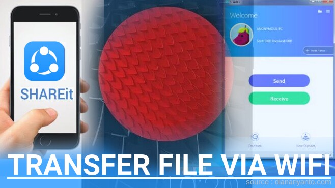 Mengenal Transfer File via Wifi di Sharp Aquos C10 Menggunakan ShareIt Terbaru