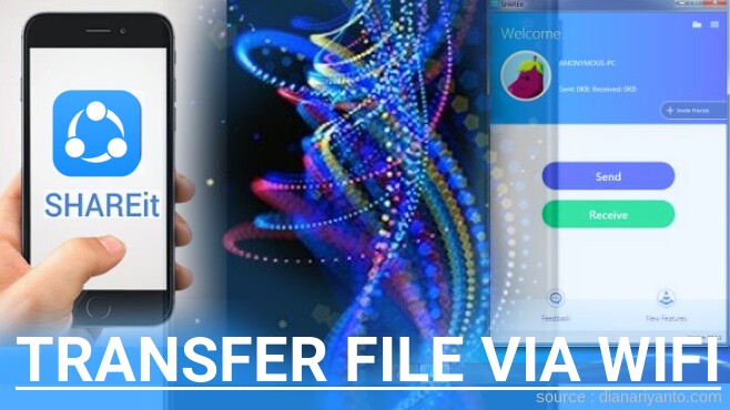 Mengenal Transfer File via Wifi di Sharp Aquos R5G Menggunakan ShareIt Terbaru