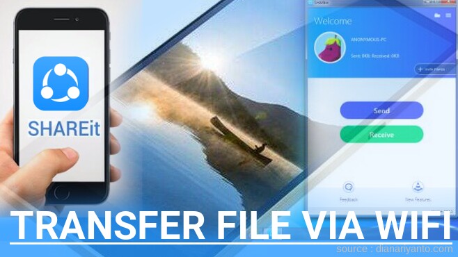 Tutorial Transfer File via Wifi di Sharp AQUOS Xx Menggunakan ShareIt Terbaru