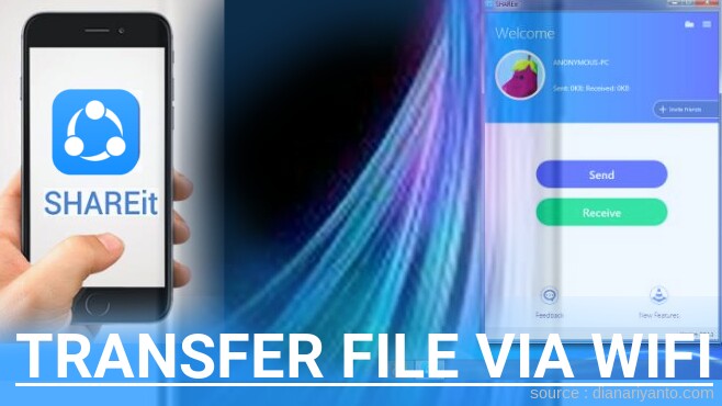 Tutorial Transfer File via Wifi di Sharp Aquos Zero 2 Menggunakan ShareIt Terbaru