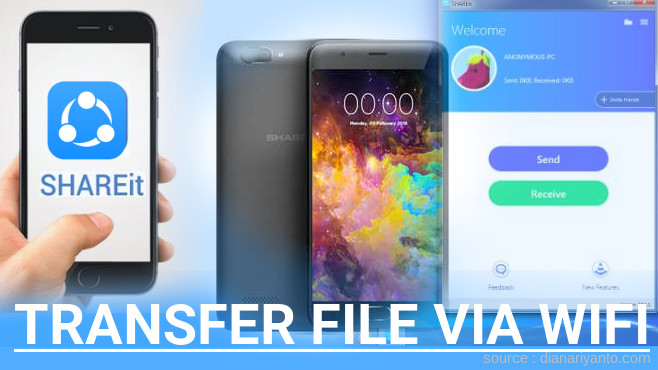 Mudahnya Transfer File via Wifi di Sharp Pi Menggunakan ShareIt Terbaru
