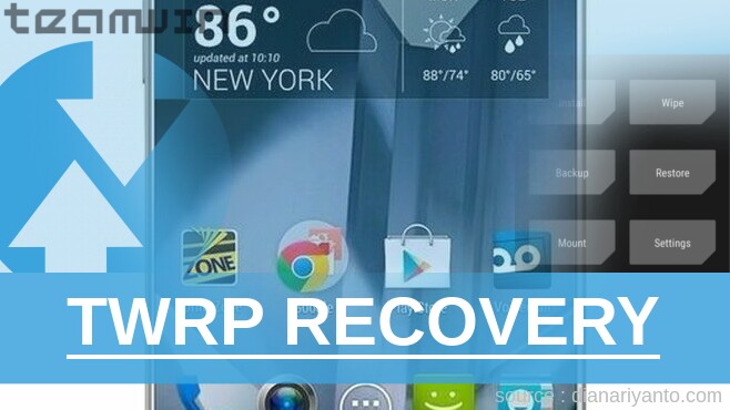 Cara Pasang TWRP Sharp AQUOS Crystal Paling Simpel