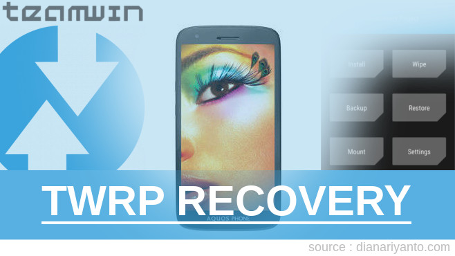 Pasang TWRP Sharp SH930W Berhasil 100%
